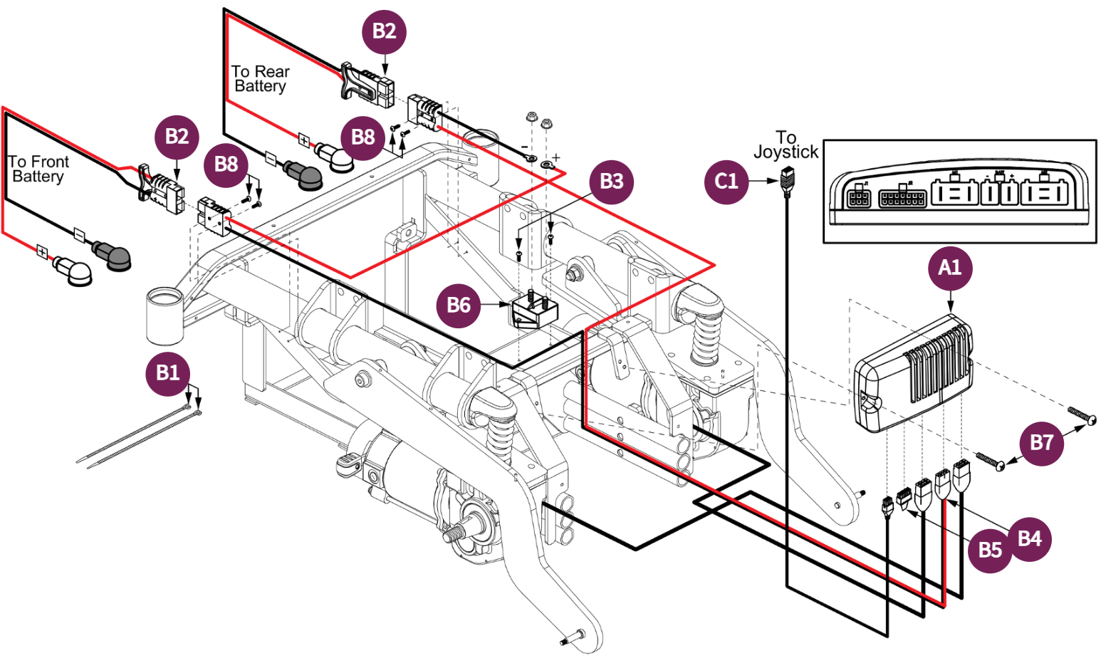 Q-Logic Elect-Hammer XL Motor, No Power Post.