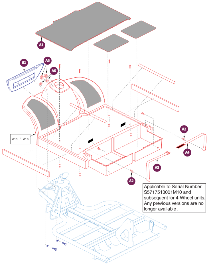 Front Shroud, 4 Wheel, Maxima