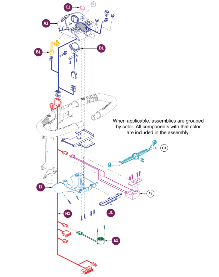 Console,3 Wire CURTIS Throttle,Victory 9-10 Series