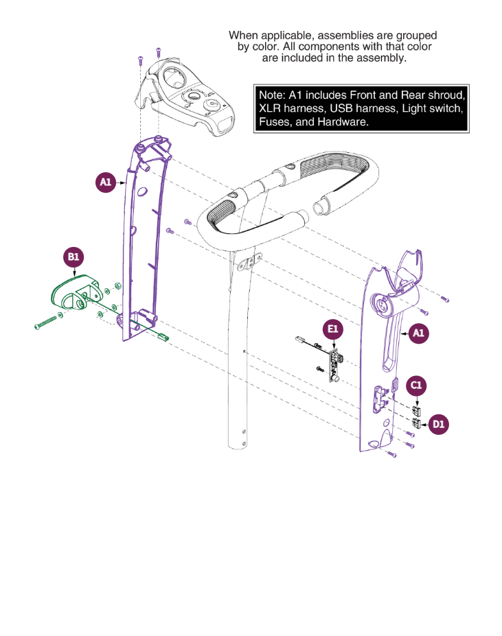 Tiller Shroud, Jazzy ZTS