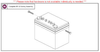 MK, NF22, AGM, Battery Assy