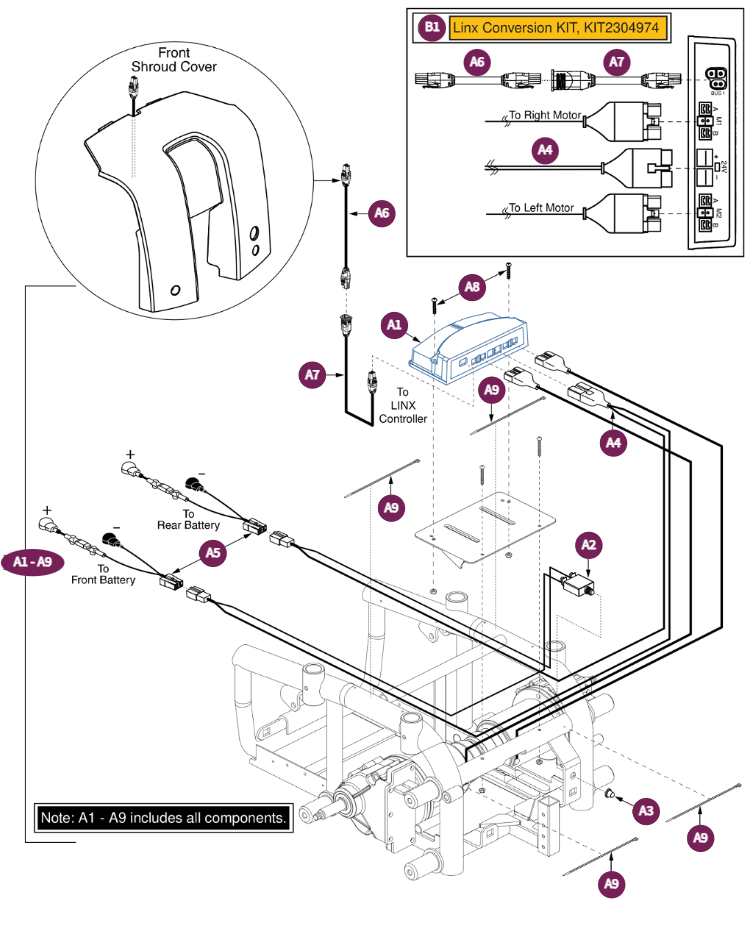 LiNX Electronics Assy, 614
