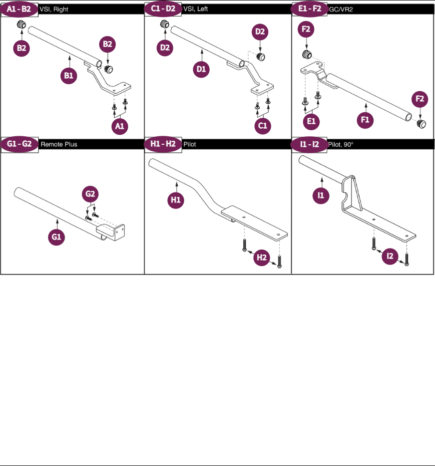 PG Drive Lines Controller Brackets