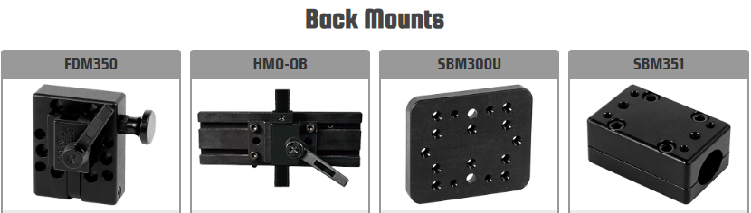 Back Mount options