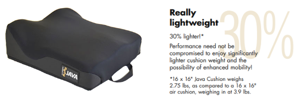 Lightweight Java Cushion