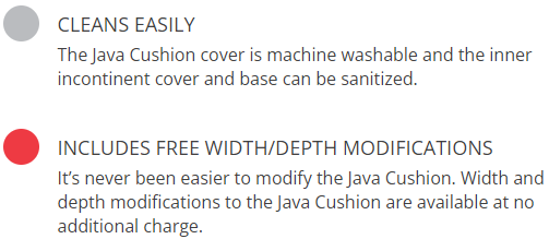 Java Cushion features 3