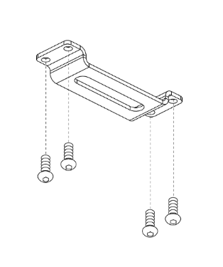 Bracket, Footplate Assembly