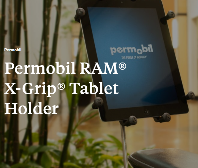 Permobil Tablet Holder