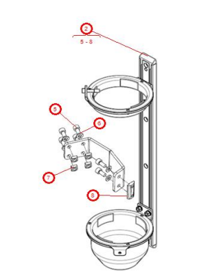 Oxygen Bottle Holder Schematics