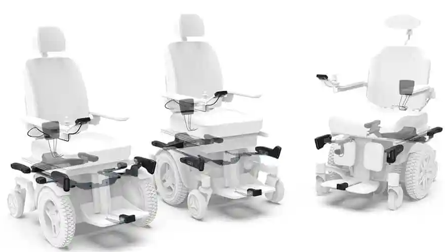 LUCI Smart Sensor placement on wheelchair