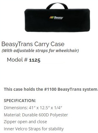 BeasyTrans Carry Case pic and specs 2