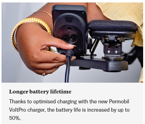 VoltPro Long Battery Lifetime