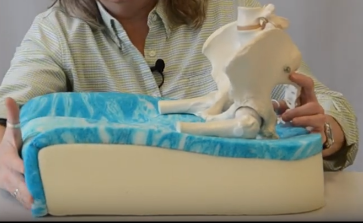 Demonstration of seating side