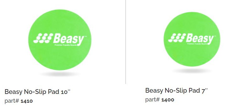 Beasy No-Slip pad 10 inch and 7 inch pic