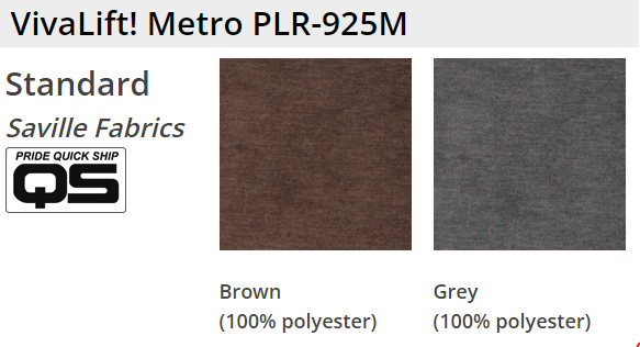 VivaLift! Metro Saville Fabrics