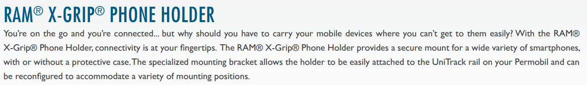 Ram X-Grip Phone Holder