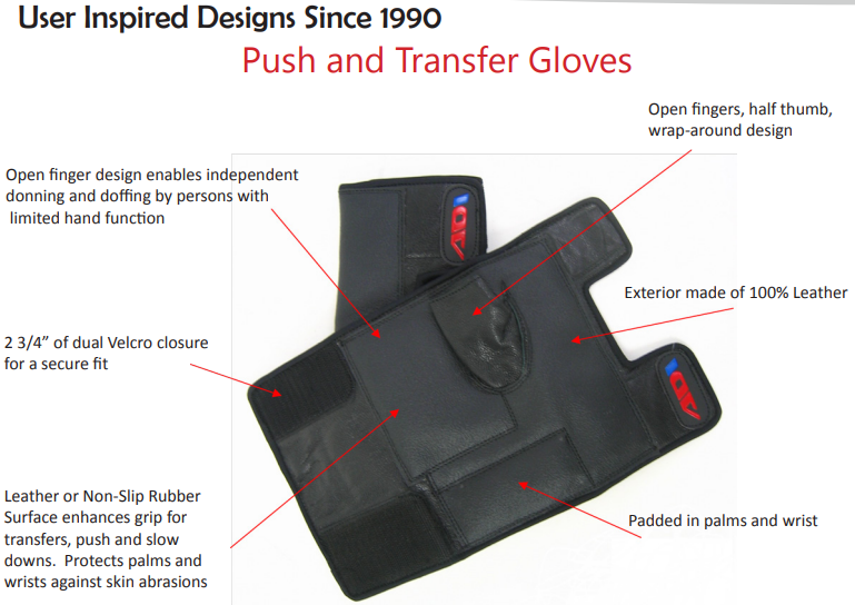 ADI Push and Transfer Gloves specs