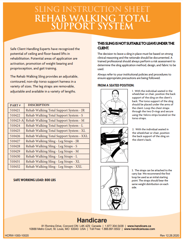 Total Support Sling Instructions 1