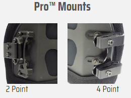 ADI Carbon Fiber Series Back Support pro mounts