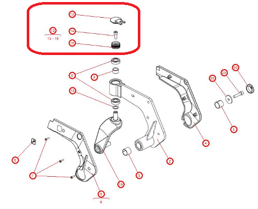 Friction Brake kit schematics