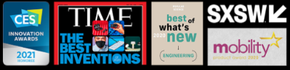 Awards that LUCI Mobility has been recognized by