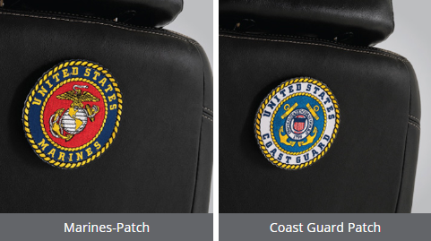 Marines Patch and Coast Guard Patch