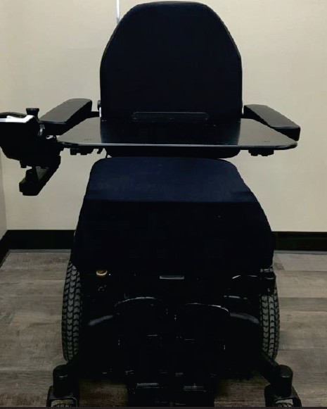 Rehab Lap Tray on Wheelchair| Front View