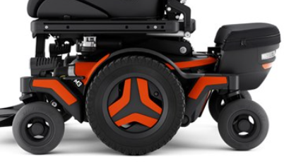 Permobil Essentials Carrier attached 2