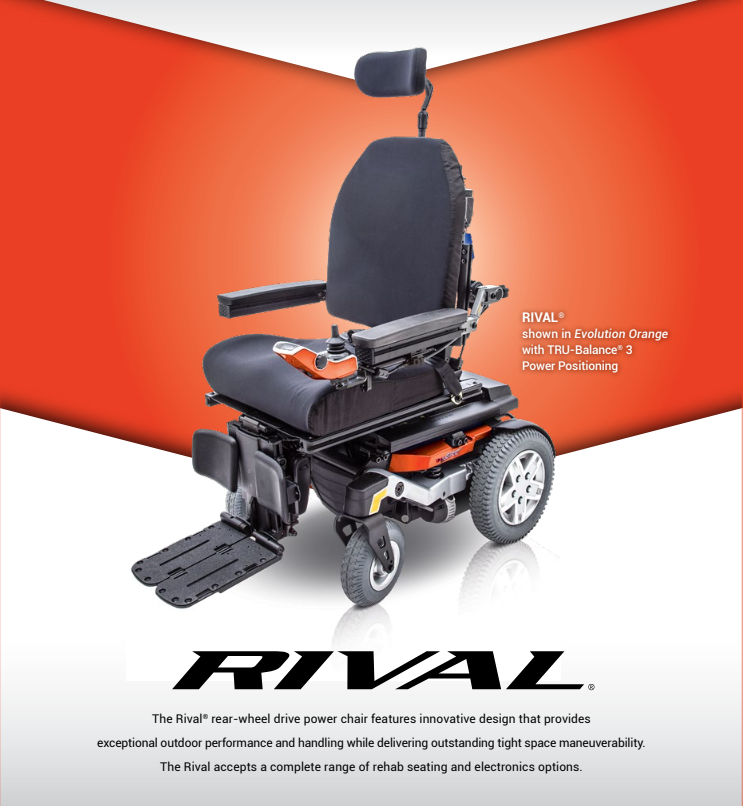 Quantum Rival Power Wheelchair