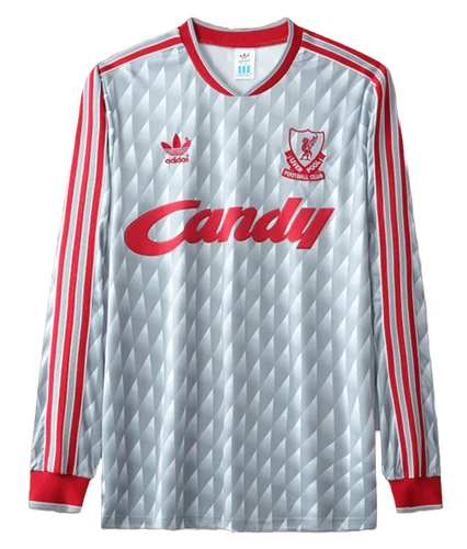Liverpool 89/91 Men's Away Retro Long Sleeve Shirt