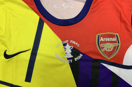 Arsenal 2014 Men's 20th Anniversary Retro Shirt FA Cup Edition