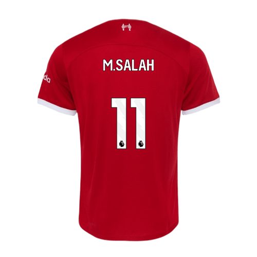 M.SALAH #11 Liverpool 23/24 Authentic Men's Home Shirt - PL Font