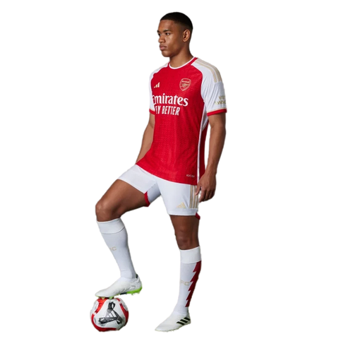 ØDEGAARD #8 Arsenal 23/24 Authentic Men's Home Shirt - Arsenal Font
