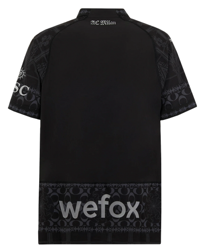 AC Milan X Pleasures 23/24 Authentic Men's Dark Shirt