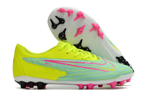 Nike Phantom GX Academy AG Football Boots - Hyper Turquoise/Neon Yellow