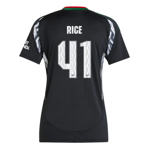 RICE #41 Arsenal 24/25 Women's Away Shirt - Arsenal Font