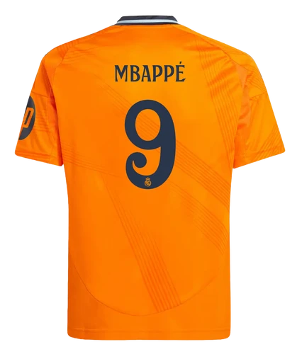 MBAPPÉ #9 Real Madrid 24/25 Kid's Away Shirt and Shorts