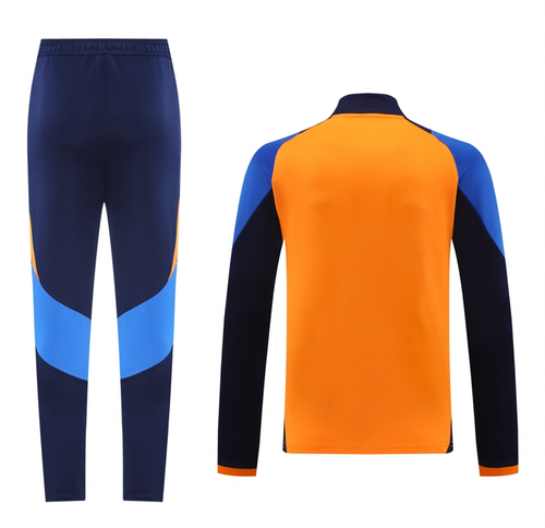 Juventus 24/25 Men's Orange Long Zip Jacket