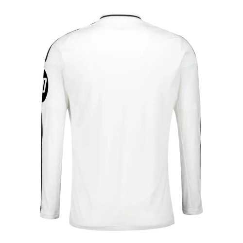 Real Madrid 24/25 Kid's Home Long Sleeve Shirt and Shorts