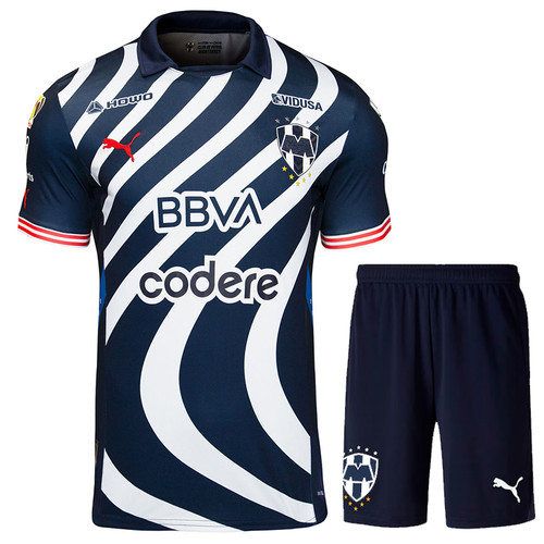 CF Monterrey 24/25 Kid's Cup Shirt and Shorts
