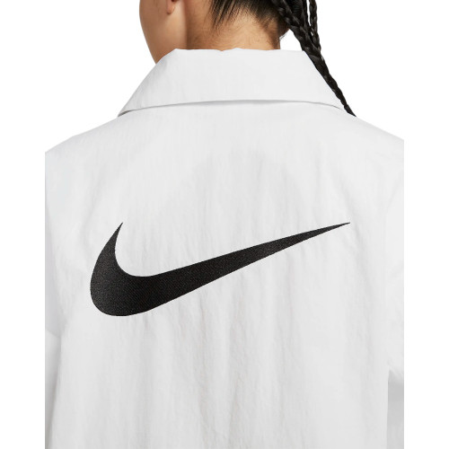 Nike Women's White Coach Jacket