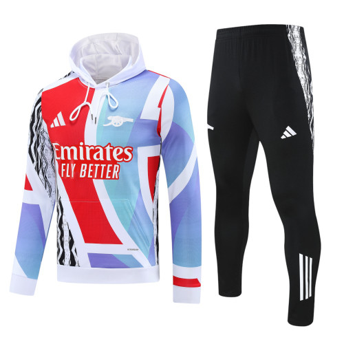 Arsenal 24/25 Men's Pre-Match Hoodie Tracksuit