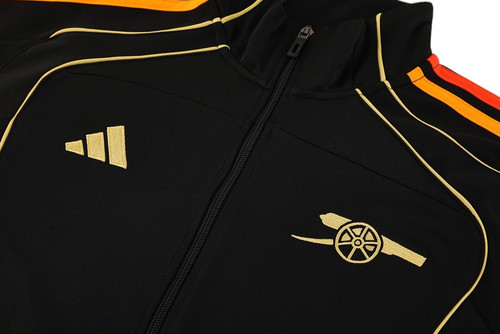 Arsenal x NTS 25/26 Men's Black Long Zip Jacket