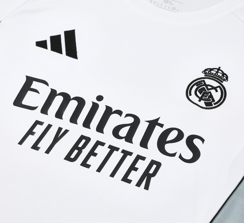 Real Madrid 25/26 Men's White Training Tank Top