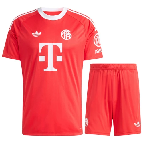 Bayern Munich 25/26 Kid's Red Goalkeeper Mini-Kit