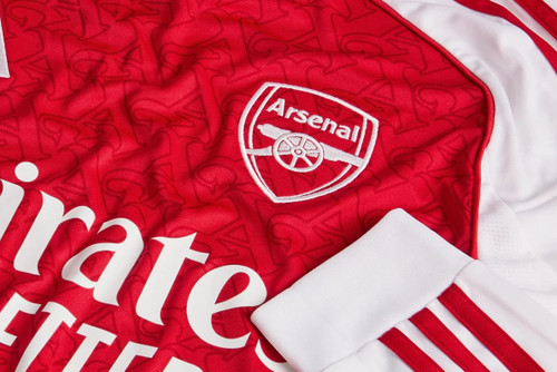 GYÖKERES #14 Arsenal 25/26 Men's Home Long Sleeve Shirt - Arsenal Font