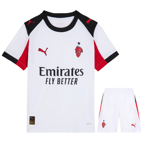 AC Milan 25/26 Kid's Away Mini-Kit