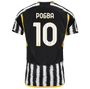 POGBA #10 Juventus 23/24 Authentic Men's Home Shirt