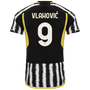 VLAHOVIĆ #9 Juventus 23/24 Stadium Men's Home Shirt