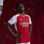 ØDEGAARD #8 Arsenal 23/24 Authentic Men's Home Shirt - Arsenal Font